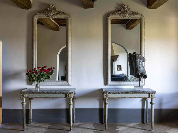 Room 3, Villa Viola in Sarteano, Siena