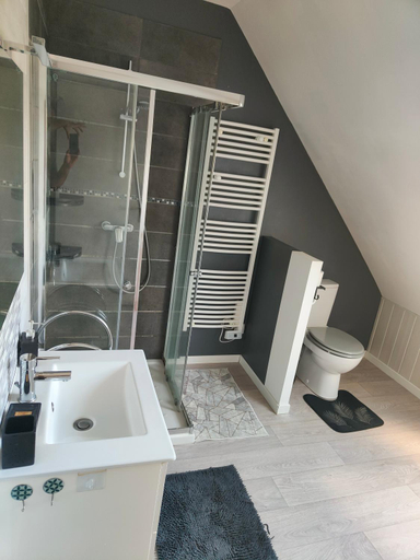 Bathroom 3, Chambre recente chez particuliers, Indre-et-Loire