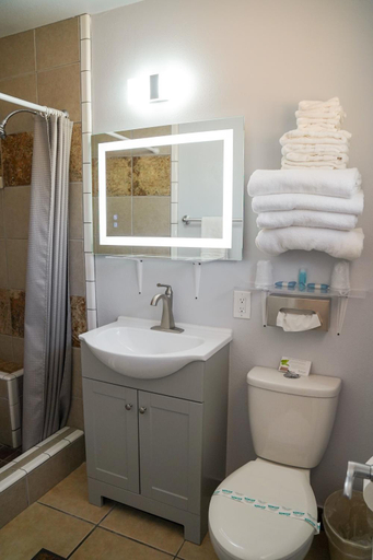 Bathroom 3, Swiss Holiday Lodge, Siskiyou