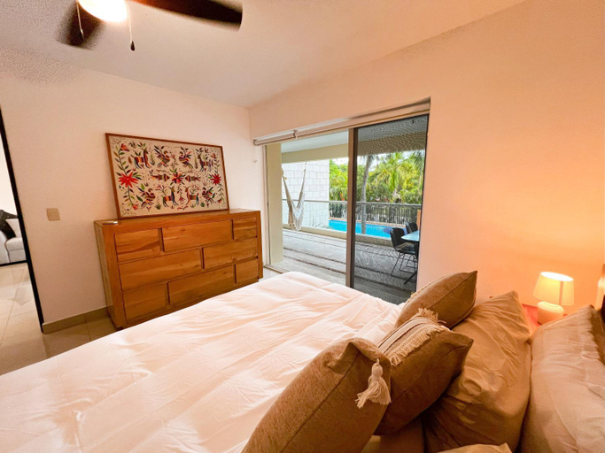 Bedroom 3, Spacious Apartment with Terrace, Pool and Beach Access, Cozumel