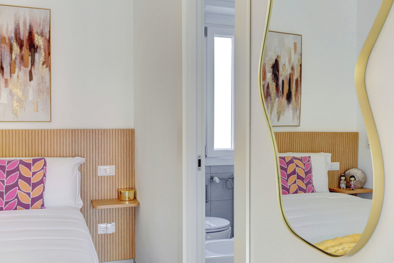 Bedroom 3, Vatican Loft with Balcony -Home and More, Rome