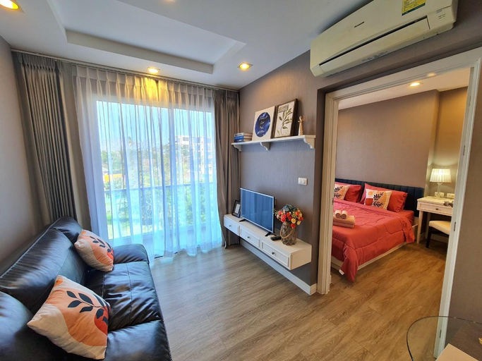 Bedroom 2, Aster room Plus @The Blu X condo B, Muang Chon Buri