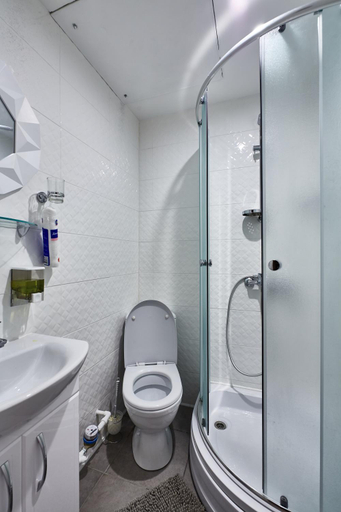 Bathroom 2, Scandian apartments on Sumskaia, Kharkivs'ka