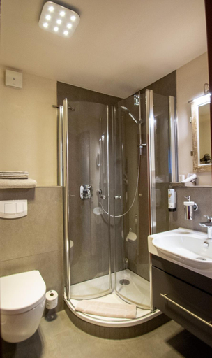 Bathroom 3, Hotel Das Bruckenhaus, Steinburg