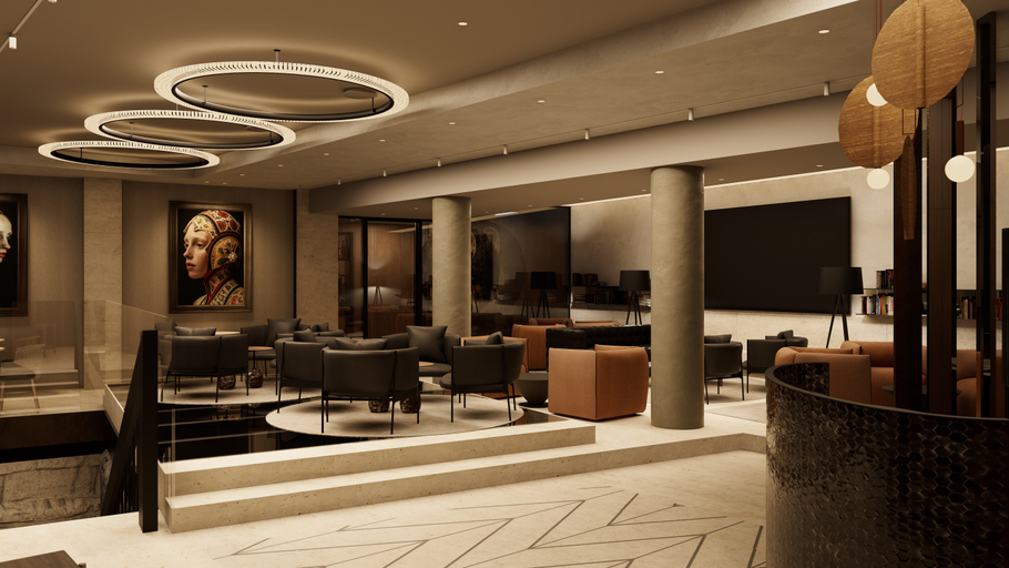Public Area 3, Leon Hotel & Lounge, Budapesti