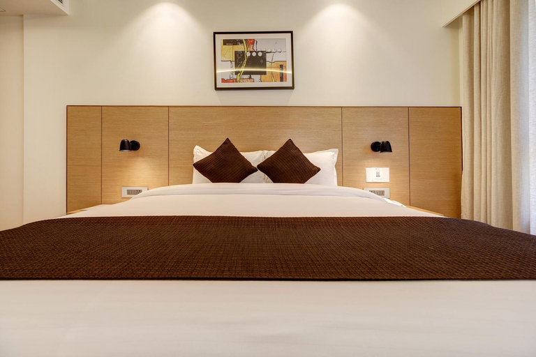 Bedroom 2, Hotel Mumbai House - Ghansoli, Thane