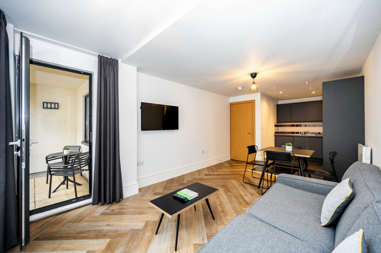 Bedroom 2, Staycity Liverpool City Centre, Sefton