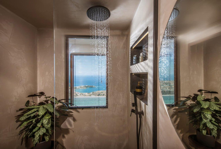 Bathroom 5, Villa Ouranos - Where the World Unfolds Before You, Crete