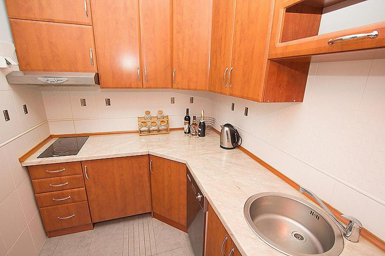 Kitchen 4, Plava Vila Beach Apartments Sveti Stefan
