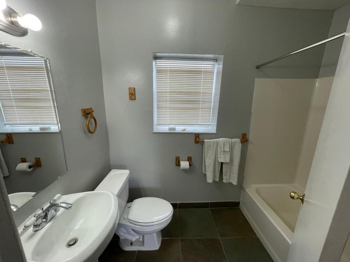 Bathroom, Mac's Motel, Wasatch