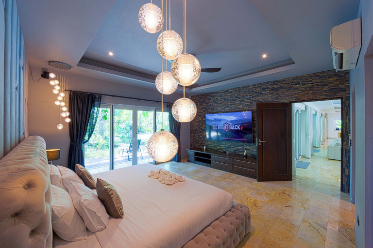 Bedroom 2, 6BR Luxury Tropical Pool Villa PH125, Cha-Am