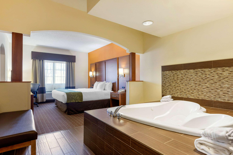 Bedroom 2, Comfort Suites Stevensville - St. Joseph, Berrien
