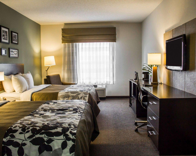 Bedroom 3, Sleep Inn & Suites Harrisburg Area, Dauphin