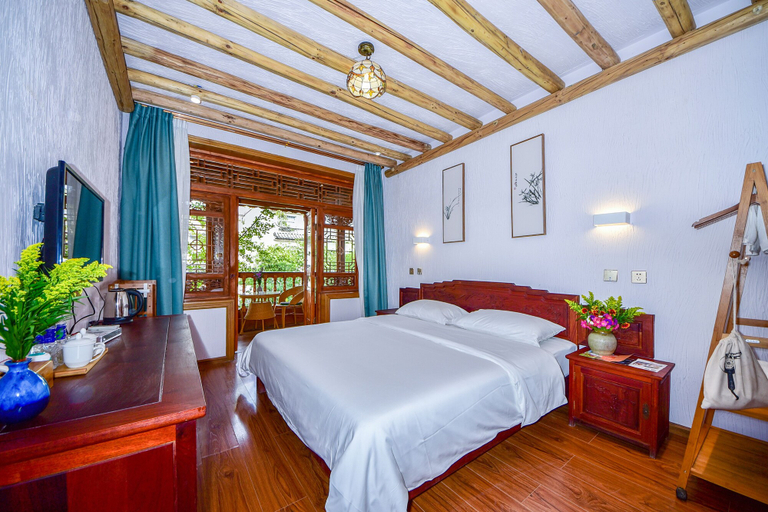 Bedroom 2, Floral Hotel Dali Cangshan Muyun, Dali Bai