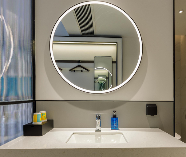 Bathroom 3, Nihao Hotel Yichun Economic Development Zone Jingfa Avenue, Yichun