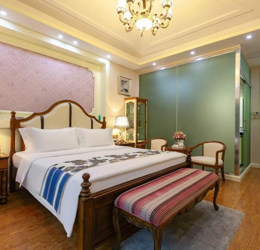 Bedroom 2, Floral Hotel Enshi Xiaoxihu Yihao, Enshi Tujia and Miao