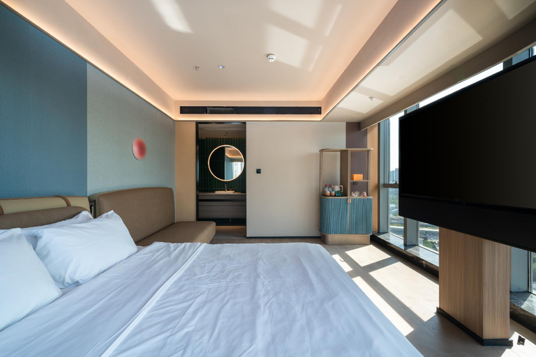 Bedroom, Orange Hotel Foshan Shunde OCT Harbor Plus, Foshan