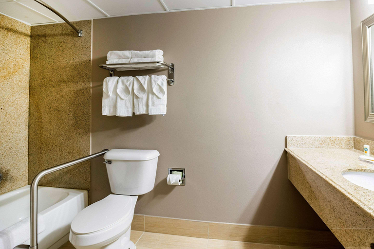 Bathroom 4, Quality Inn & Suites Arden Hills - Saint Paul North, Ramsey