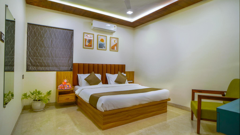 Bedroom 2, VILLA CREDENCE – AN ETHEREAL BLISS, Satara