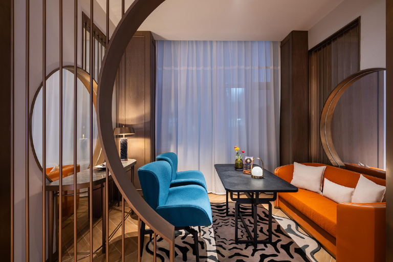 Bedroom 2, Manxin Hotel Dezhou City Center Plaza, Dezhou