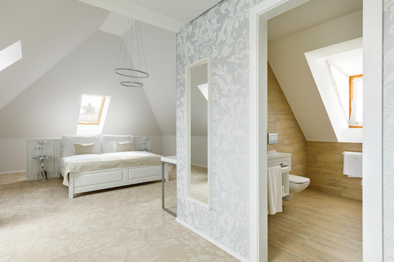 Bedroom 2, Hotel Historia Malomkert, Veszprém
