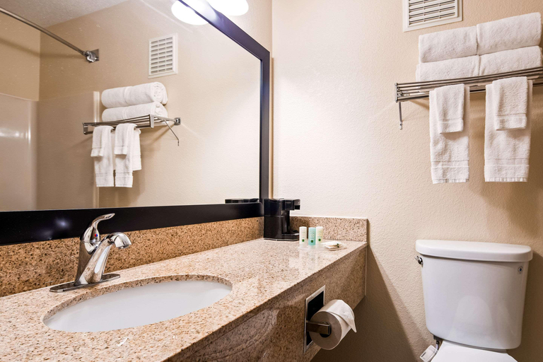 Bathroom 4, Quality Inn Tomah, Monroe