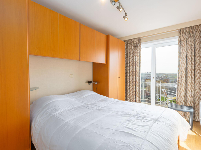 Bedroom 2, Apartment with 2 bedrooms and sea view, West-Vlaanderen