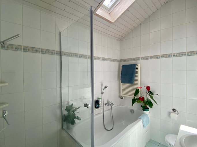 Bathroom 2, La Belle-Vie Geneve - Suite Deluxe & salle de bains privee - NEW POOL !, Genève