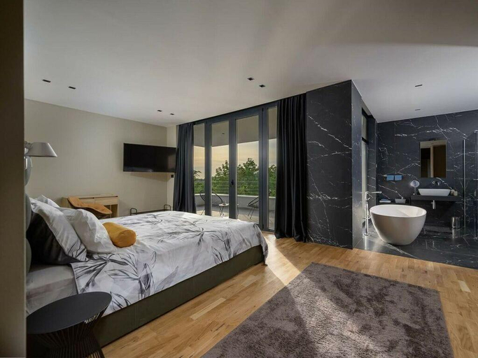 Bedroom 3, Villa She Luxury Comfortable holiday residence, Grožnjan