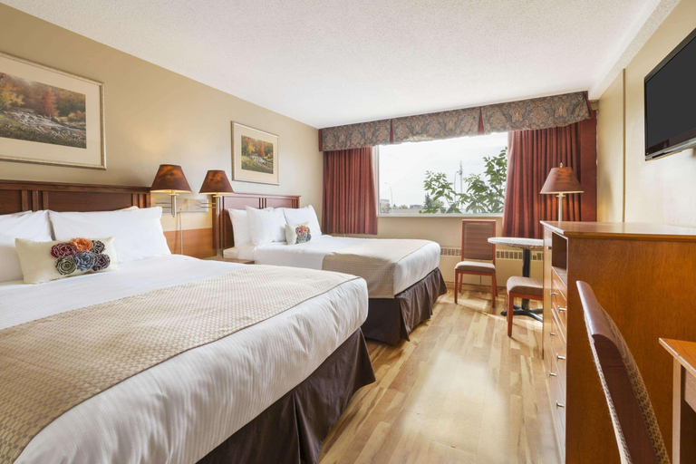 Bedroom 3, Travelodge by Wyndham Edmonton East, Division No. 11