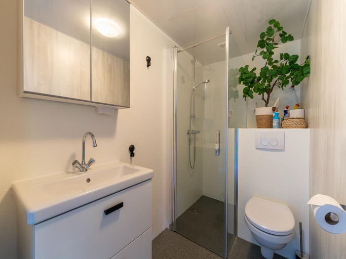 Bathroom 2, Chalet in Stegeren near Heathlands, Ommen