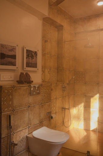 Bathroom 4, Brij Paraiso Saligao, Goa | An Indo-Portuguese Villa, North Goa