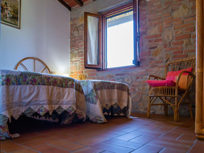 Bedroom 3, Farmhouse in Tuscany with Pool Scenic Views, Florence
