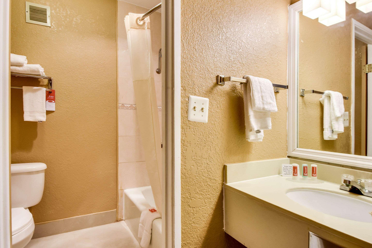 Bathroom 5, Econo Lodge Busch Gardens, Hillsborough