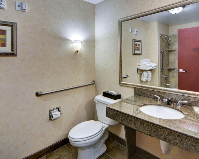 Bathroom 4, Comfort Suites Benbrook - Fort Worth Southwest, Tarrant