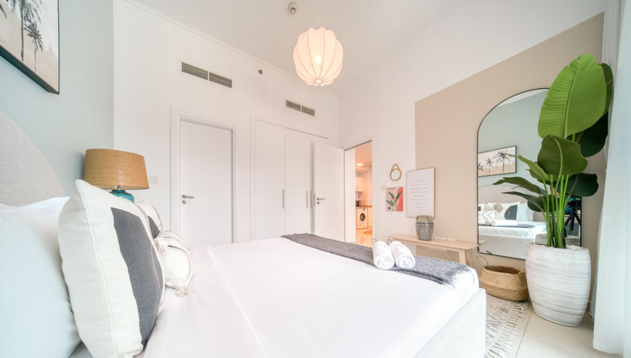 Bedroom 3, Modern One Bedroom Stylish Touches, Dubai