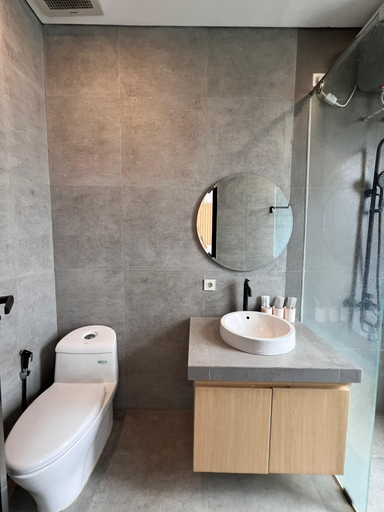 Bathroom, Andara Lodge, Malang