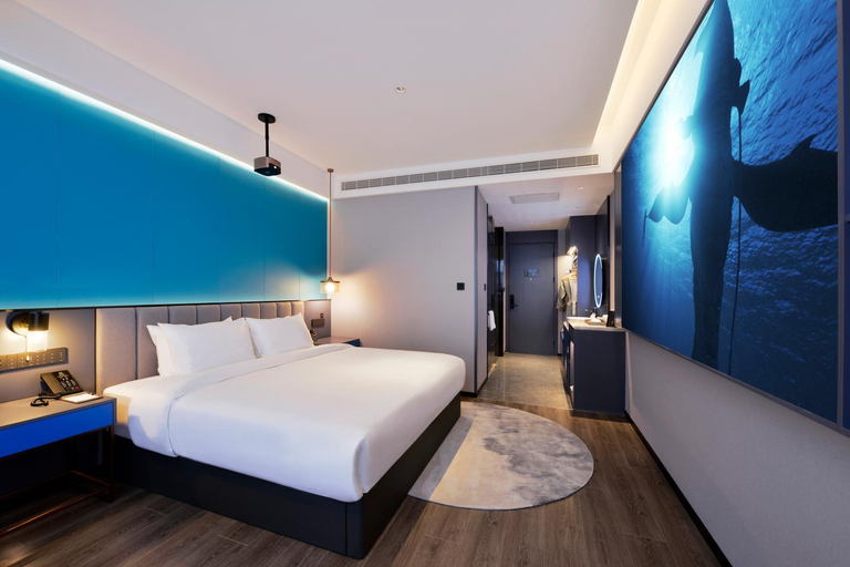 Bedroom 2, Mehood Hotel (Hanzhong Central Plaza Railway Station), Hanzhong