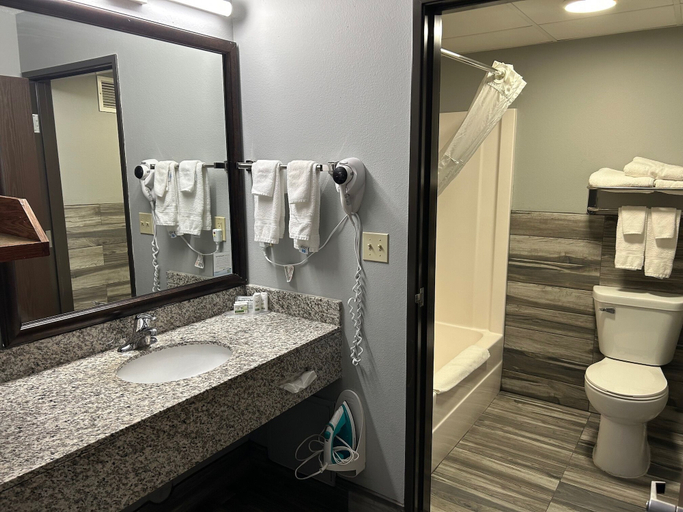 Bathroom 4, AmericInn by Wyndham Ottumwa, Wapello