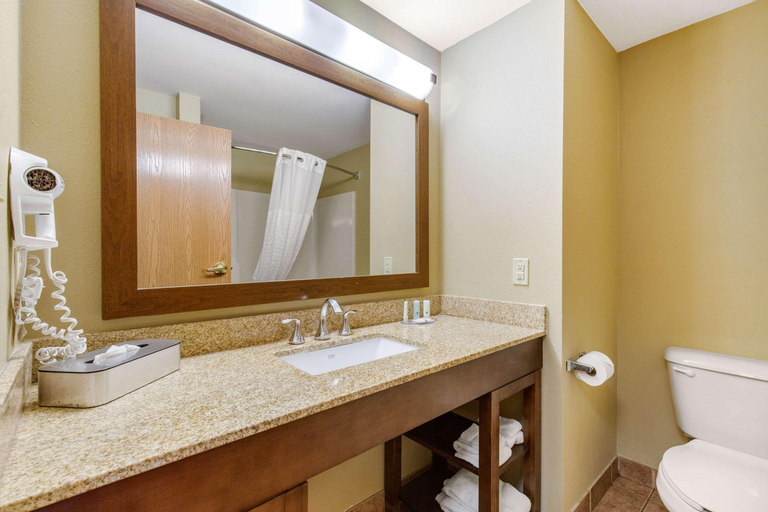 Bathroom 4, Quality Inn & Suites Georgetown - Seaford, Sussex