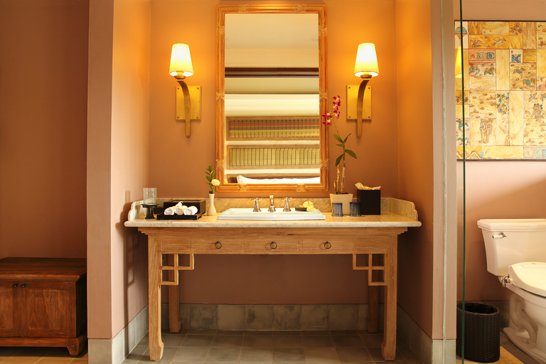 Bathroom 4, Sudamala Resort, Ubud, Bali, Gianyar
