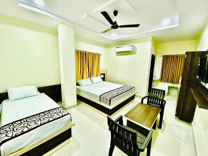 Bedroom, Sri Bhavya Residency, Khammam