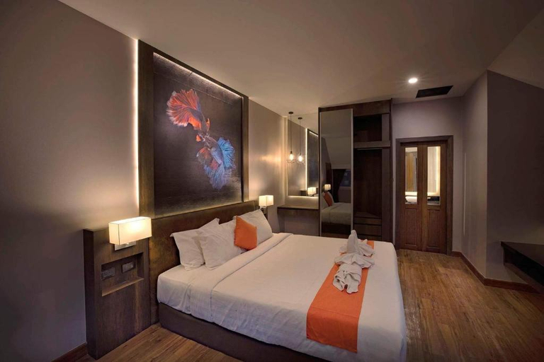 Bedroom, The Cliff Elegance Resort Ao Nang, Mueang Krabi