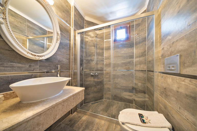 Bathroom 3, Ata Lagoon Beach Hotel, Fethiye