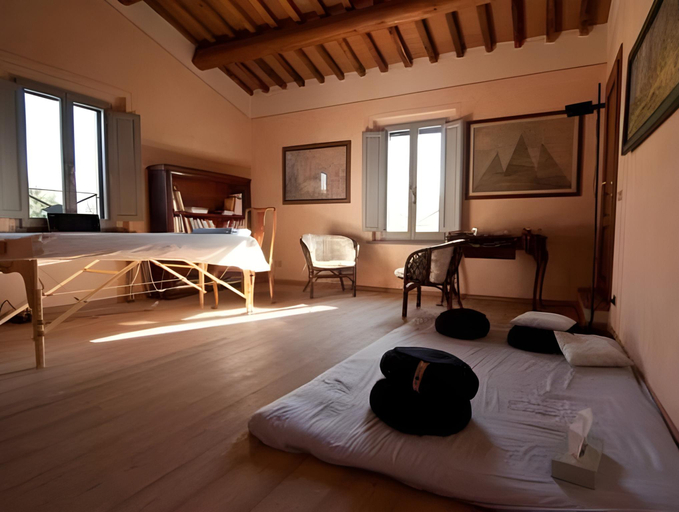 Bedroom, Podere Violino Farmhouse, Arezzo