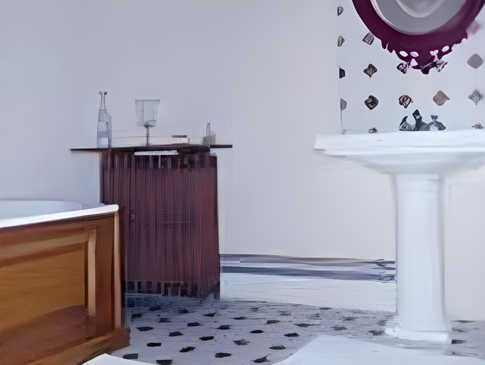 Bathroom 2, Le Moulin Renove, Saône-et-Loire
