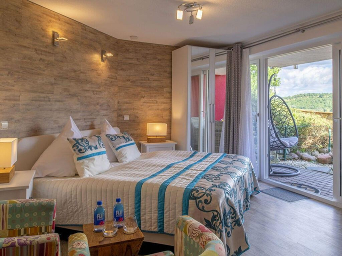 Bedroom, Exclusive holiday apartment with volcano views, Vulkaneifel
