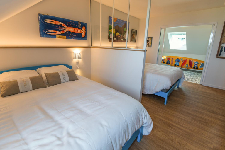 Bedroom 4, Le Clos de la Pointe Saint-Mathieu, Finistère