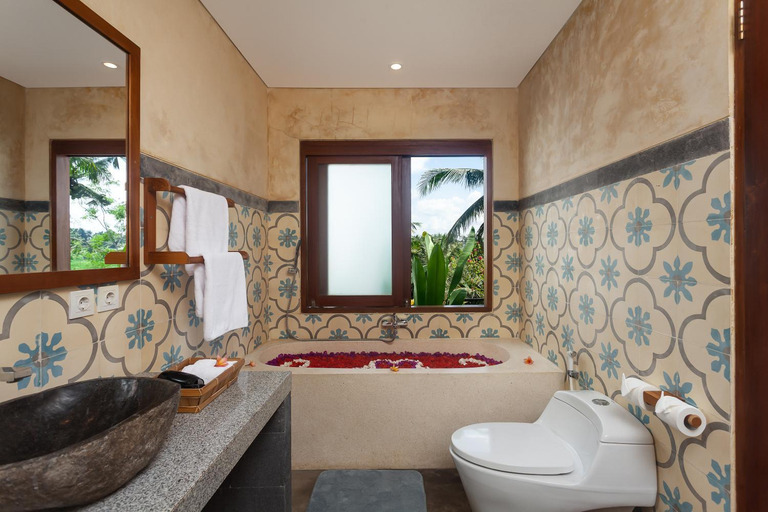 Bathroom 1, The Shea Ubud tranquility Villa with private pool, Gianyar