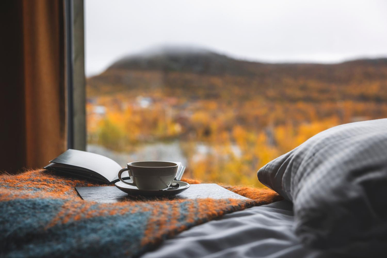 Bedroom, Cahkal Hotel, Lapland
